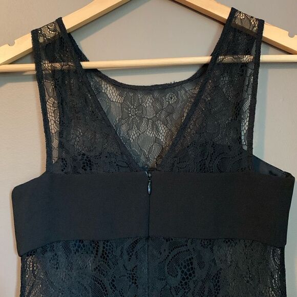 BCBGeneration black sleeveless lace dress - Picture 10 of 15